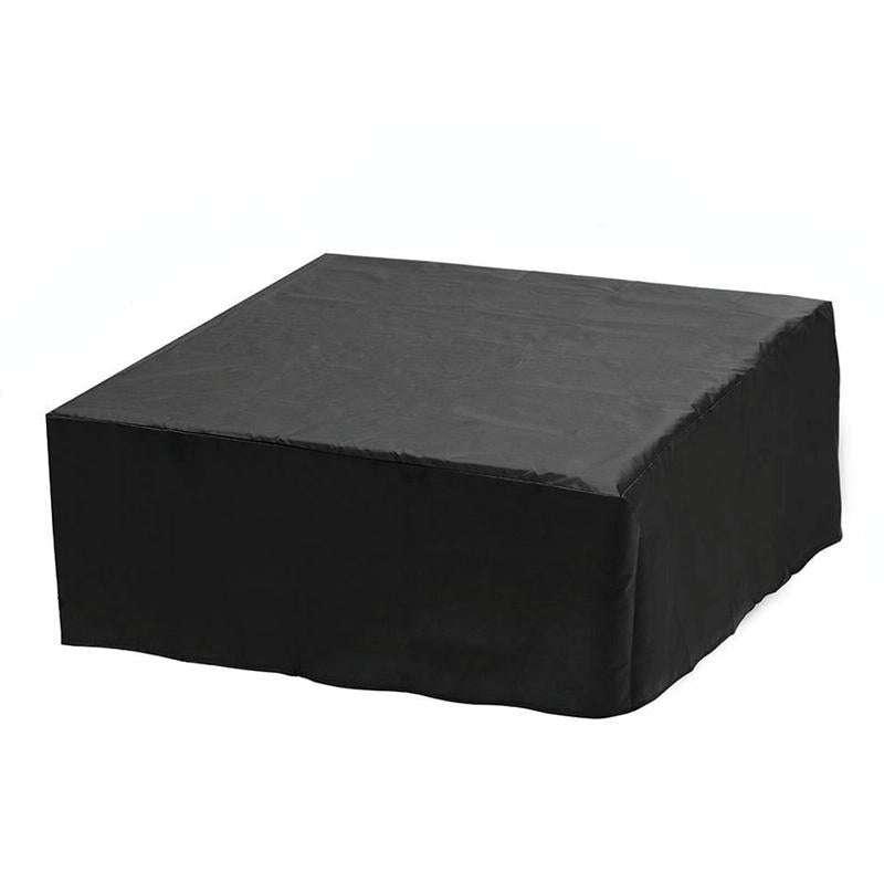 V562-A7091274850DBT-202503031906-00 240x240x25cm Waterproof Dustproof Cover for Bathtub Pool Table & Chair - Protects from Falling Leaves - Black - Image 1