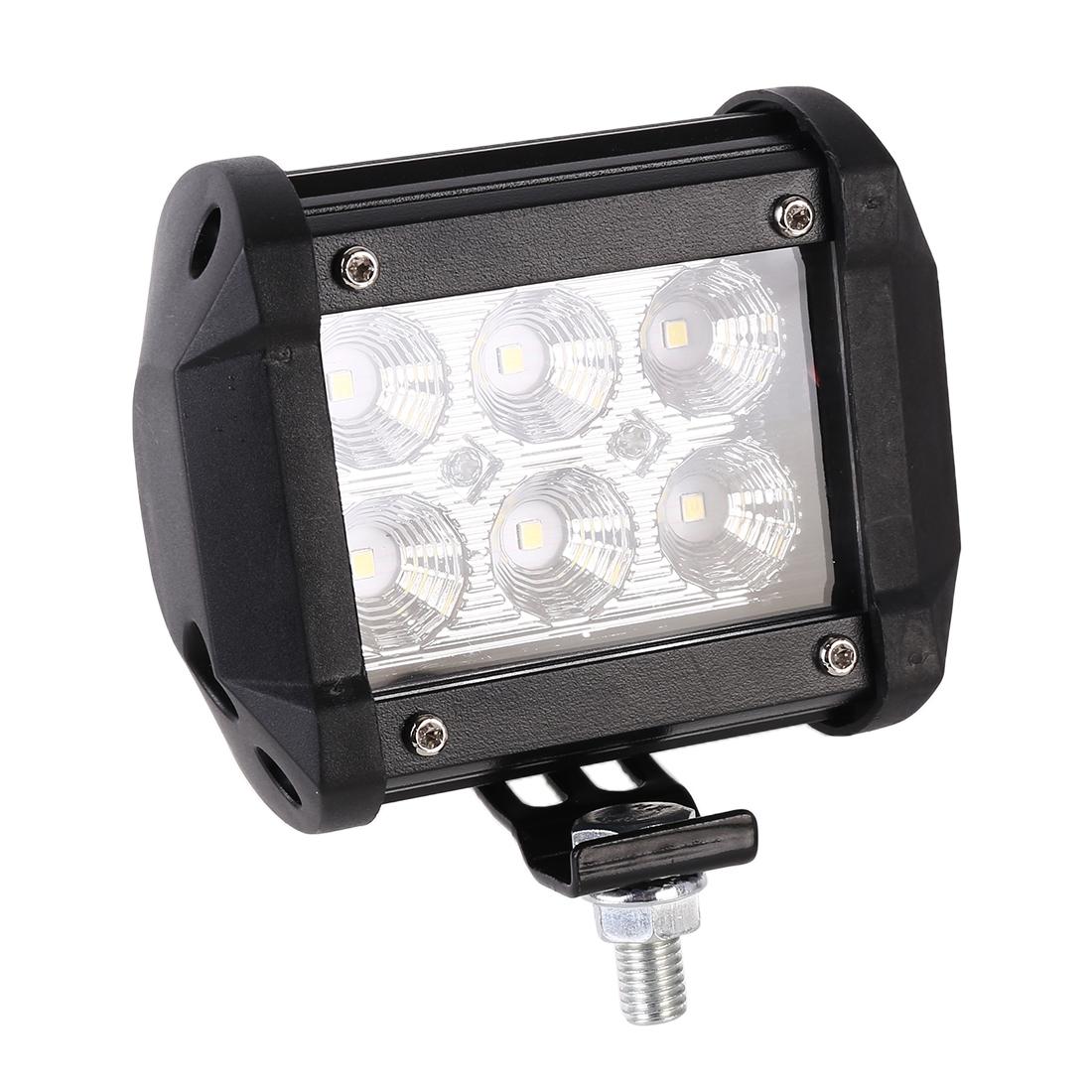 V562-B0150-SMC-S-202503052005-00 18W 6 Led White Light Floodlight Engineering Lamp / Waterproof Ip67 Suvs Light Dc 10 - 30V Black - Image 1