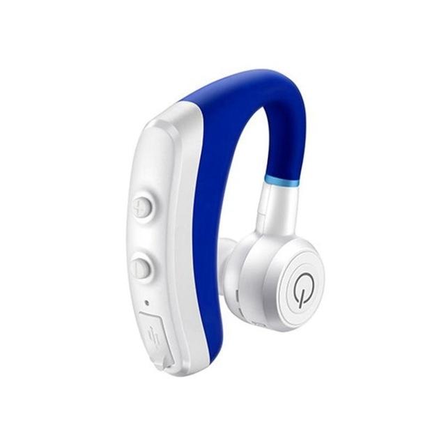 V562-B1000454510DBT-202505231845-00 Wireless Bluetooth 5.0 Earphone with Mic for Car and Phone - Blue - Image 1