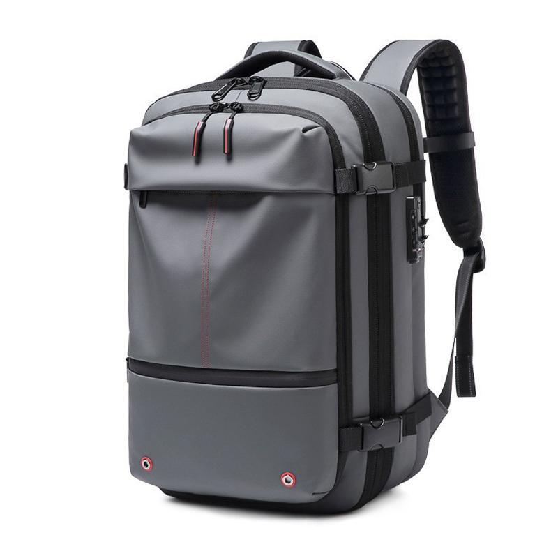 V562-B1000495060DBT-202505191646-00 19 Inch Expandable Short Trip Luggage Bag For Men - Gray - Image 1