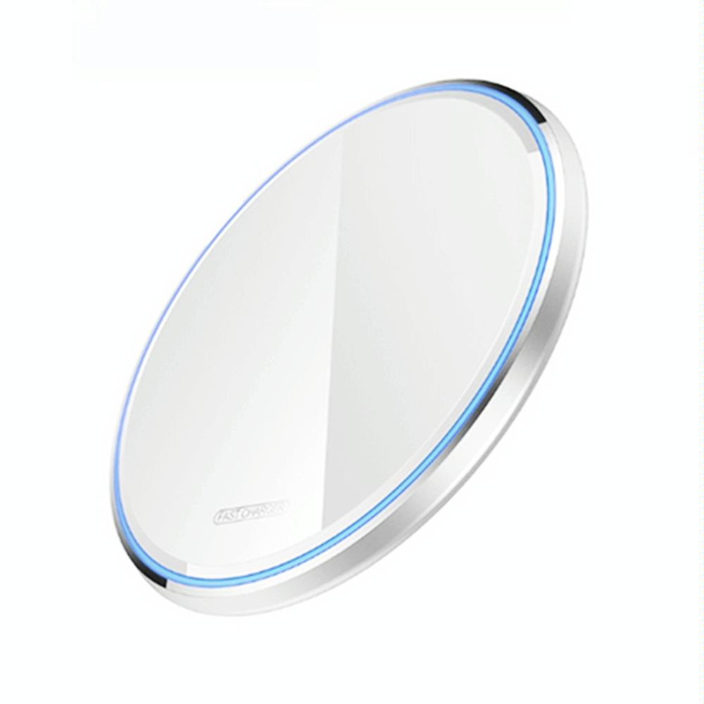 V562-B100415100AYS-202504211921-00 Ultra Thin Wireless Charger For Mobile Phones - White - Image 1