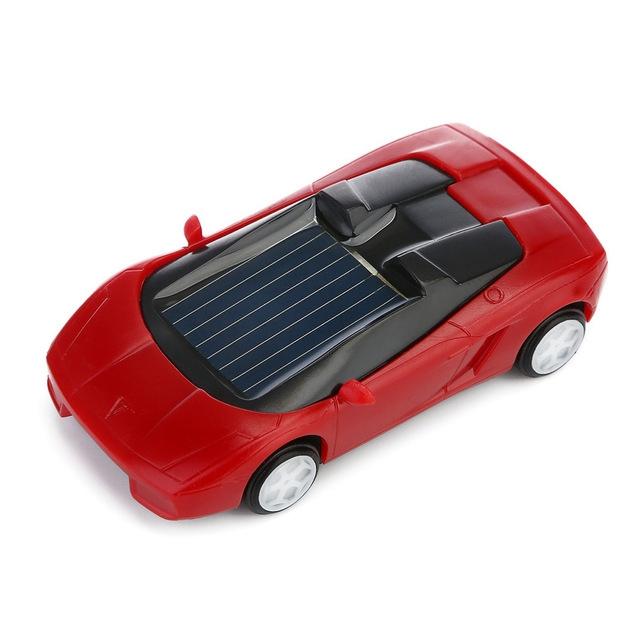 V562-B1013703630DBT-202504291316-00 3-piece Solar Mini Car Racer Toy for Kids - Powered by the Sun - Red - Image 1