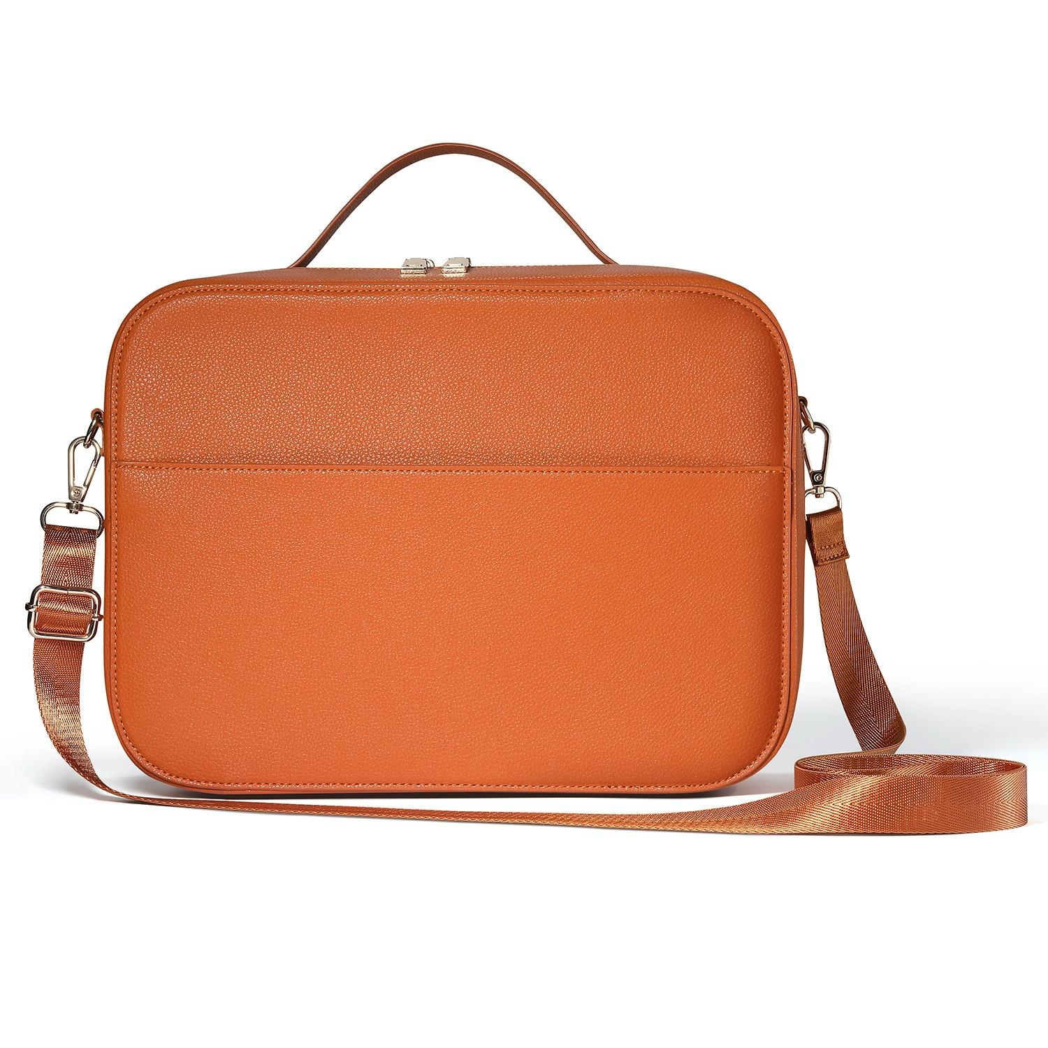 V562-B1028354060DBT-202504251636-00 Apple Vision Pro Headset Bag - Compact Storage Solution - Brown - Image 1