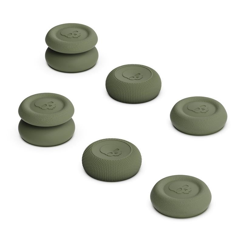 V562-B1038543060DBT-202502241325-00 Anti-skid Joystick Cap Set for Steam Deck Console - Button Combo - Green - Image 1