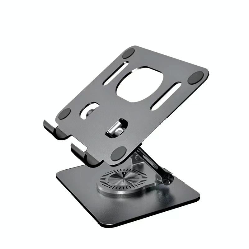 V562-B1043613060DBT-202505261902-00 Universal Tablet Stand - 360 Degree Rotating Foldable - Gray - Image 1