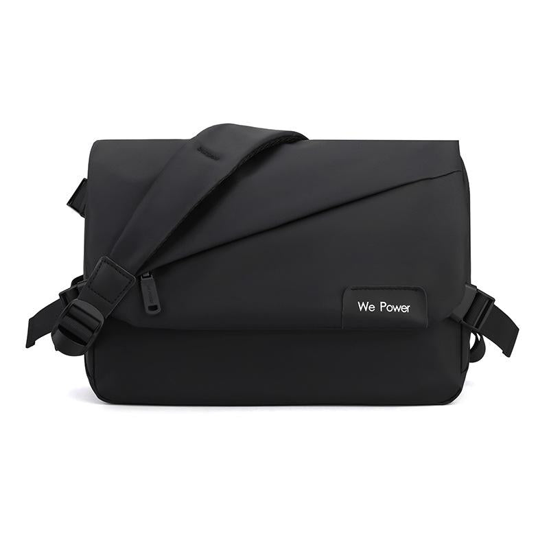 V562-B1049013060DBT-202503041930-00 Large Capacity Waterproof Messenger Bag For Men - Black - Image 1