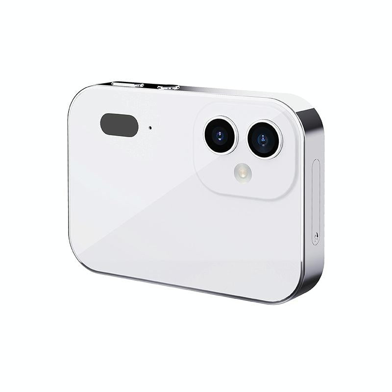 V562-B1051864060DBT-202502241525-00 Smart Hd Digital Camera With Touch Screen And Video Recording - Excludes Memory - White - Image 1