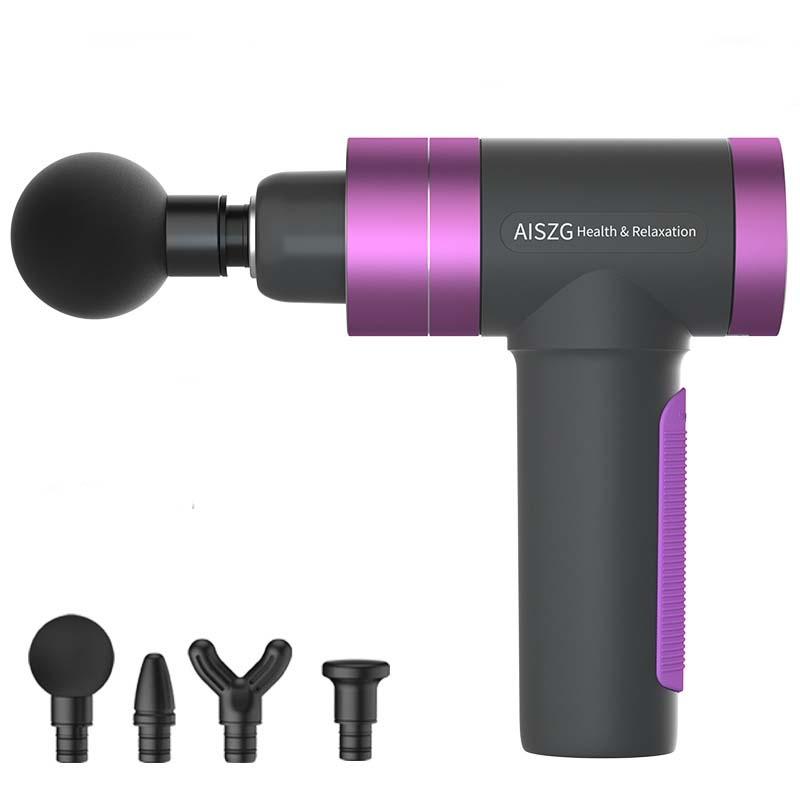 V562-B1052492640DBT-202502241415-00 Ultimate Rechargeable Muscle Massage Gun - Purple - Image 1