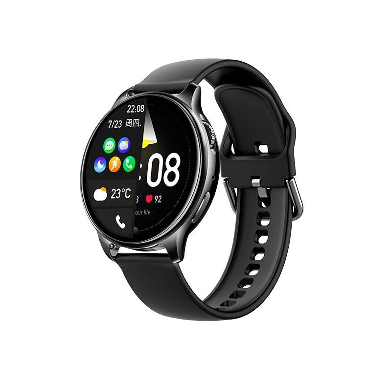 V562-B1054632060DBT-202504251836-00 1.32 Inch Bluetooth Calling Smart Watch With Rotary Button - Black - Image 1