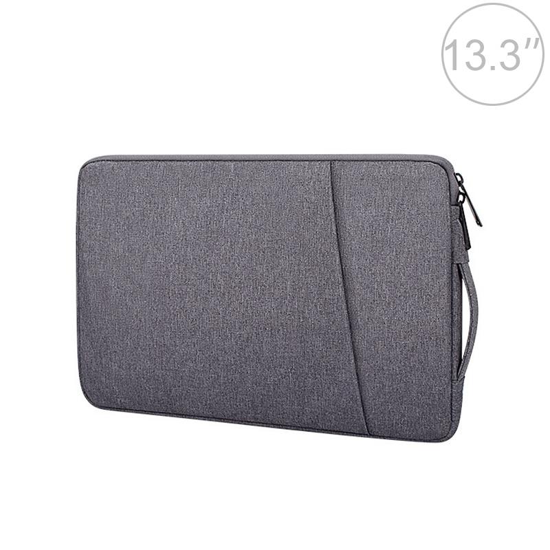 V562-B10579700ADE-202502281835-00 13.3 Inch Laptop Felt Sleeve Protective Case Carrying Bag - Dark Grey - Image 1