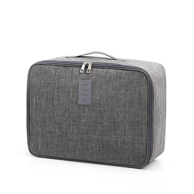 V562-B1068374060DBT-202502281821-00 Large Capacity Cationic Trolley Suitcase for Trip Storage - Grey - Image 1