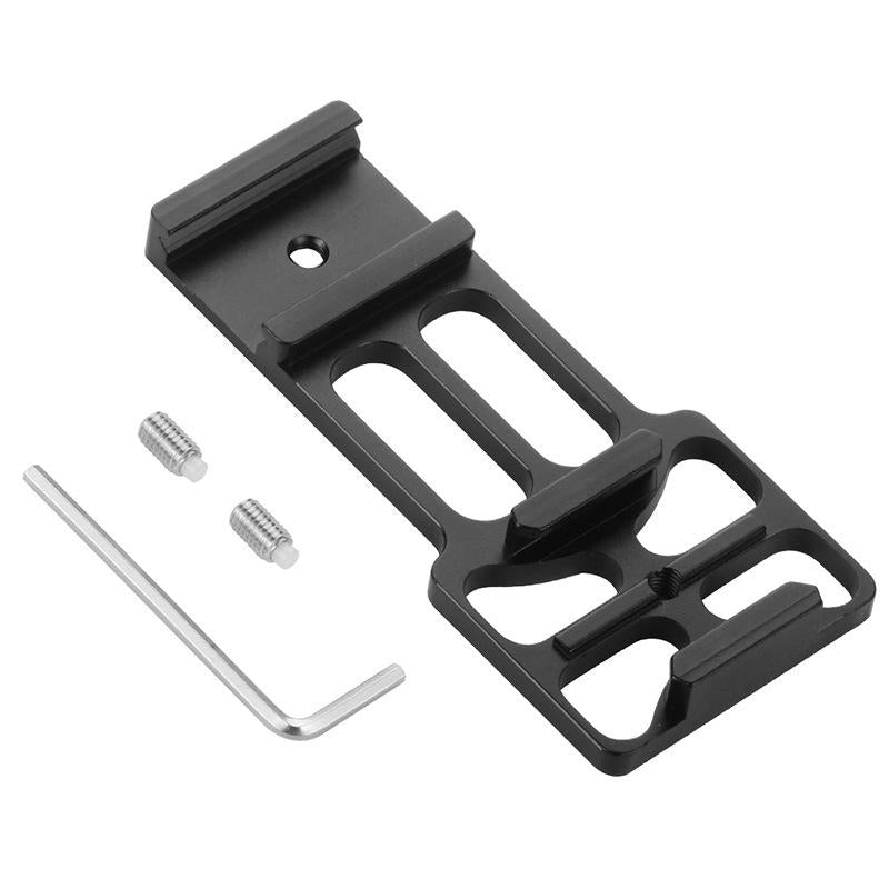 V562-B1070712750DBT-221897-00 Rail Side Mount for Gopro and Other Action Cameras - 20mm for Hunting Shots - Black - Image 1