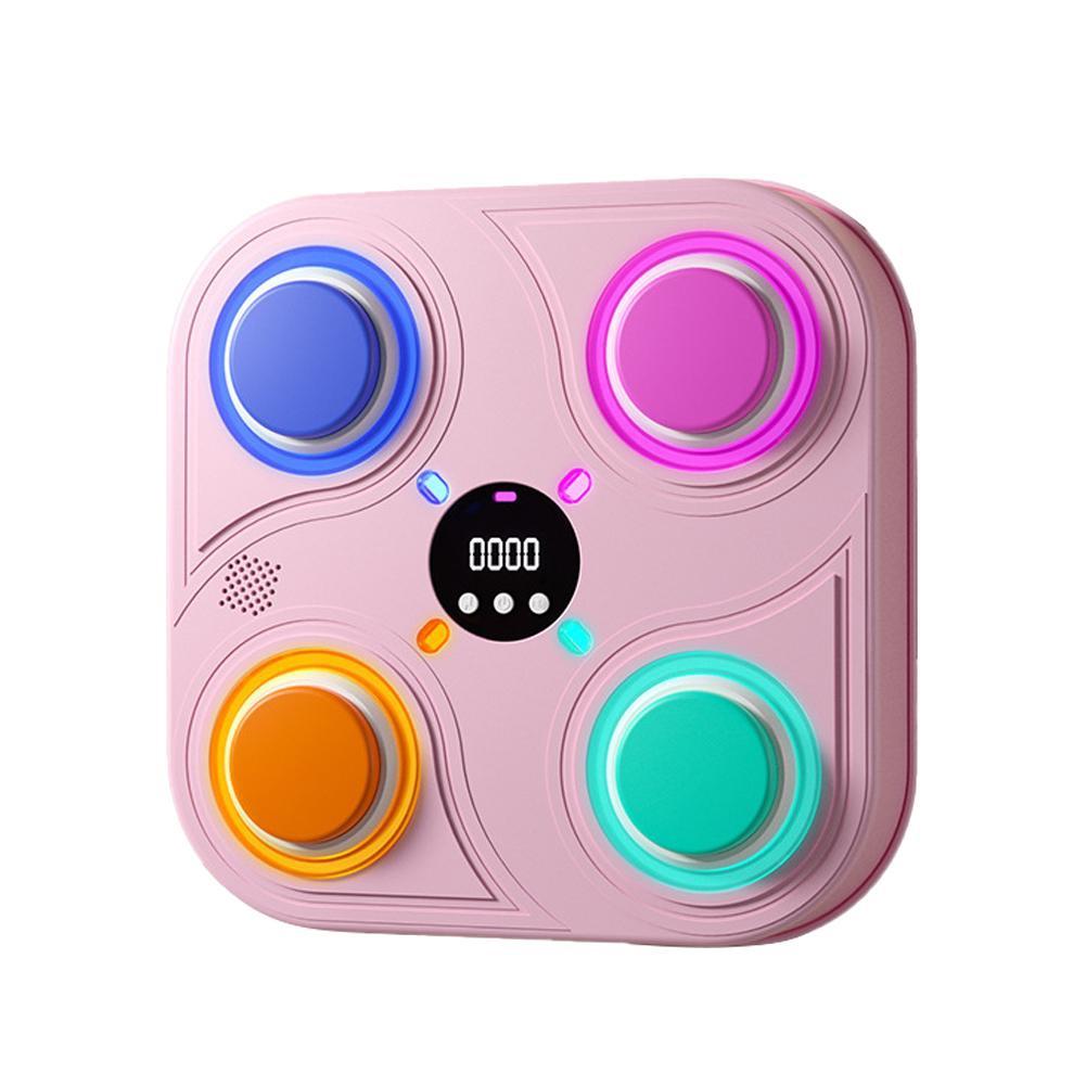 V562-B1071355060DBT-202503041605-00 Bluetooth Music Display Boxing Target Toy For Children - Digital & Smart - Pink - Image 1