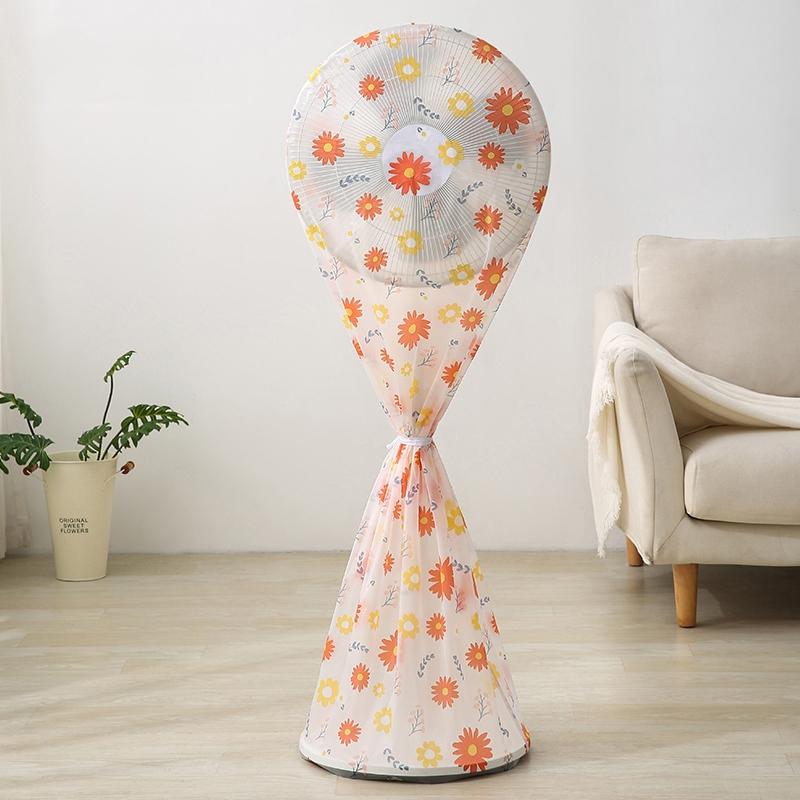 V562-B1072372060DBT-202503031725-00 60x148cm Long All Round 3d Fan Dust Cover - Red Flower - Image 1