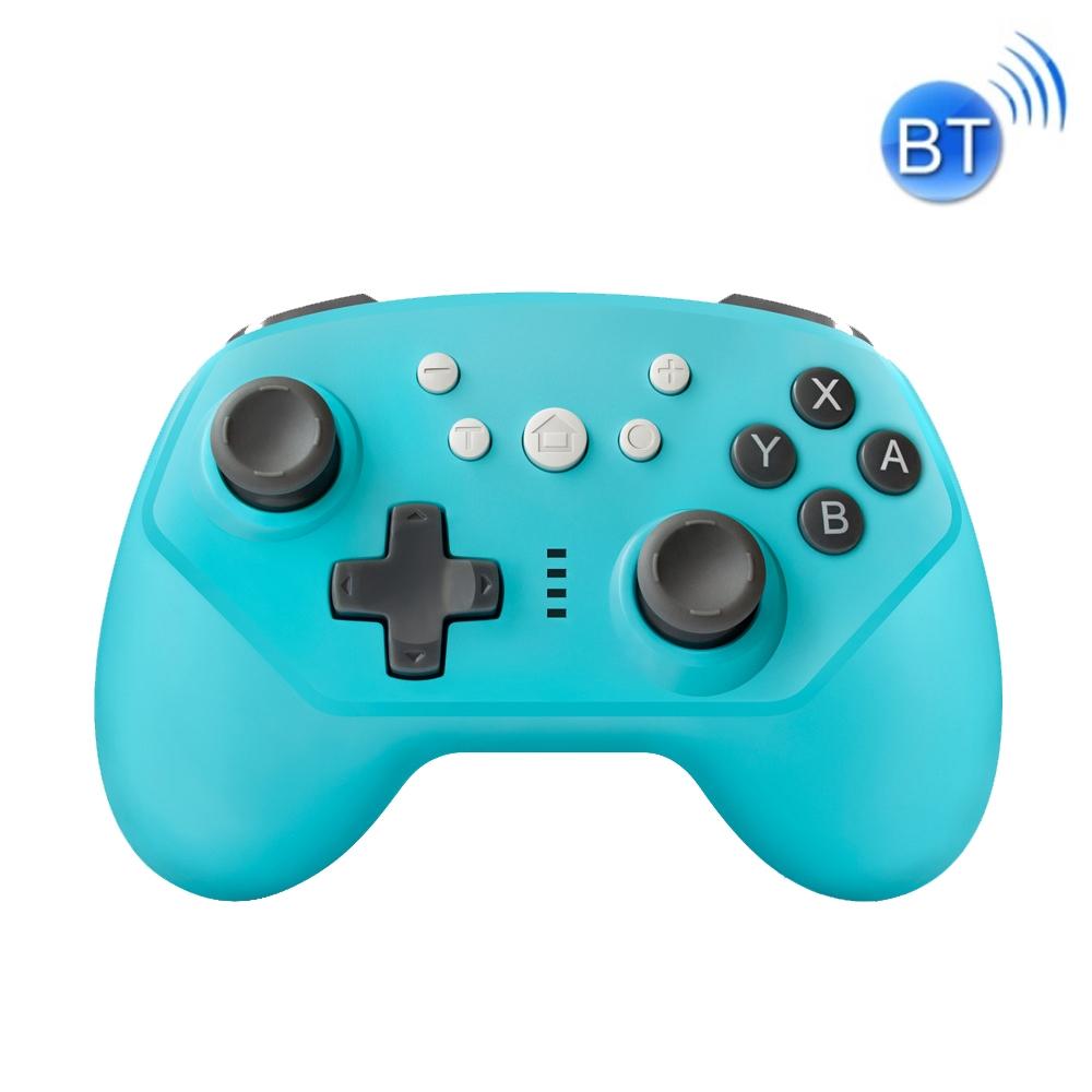 V562-B1078097850DBT-202503201952-00 Wireless Game Handle for Nintendo Switch Lite - Tooth Design - Blue - Image 1