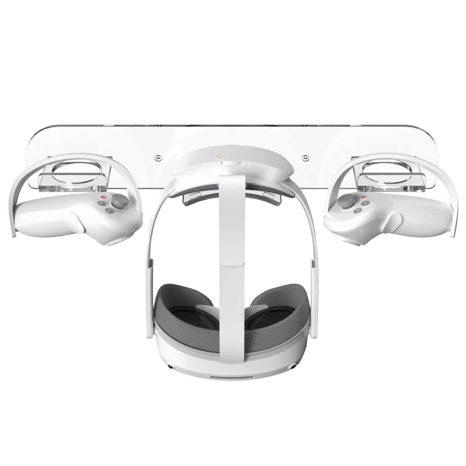 V562-B1081204060DBT-202503052041-00 Acrylic Wall Mount for Vr Headsets - Transparent - Image 1