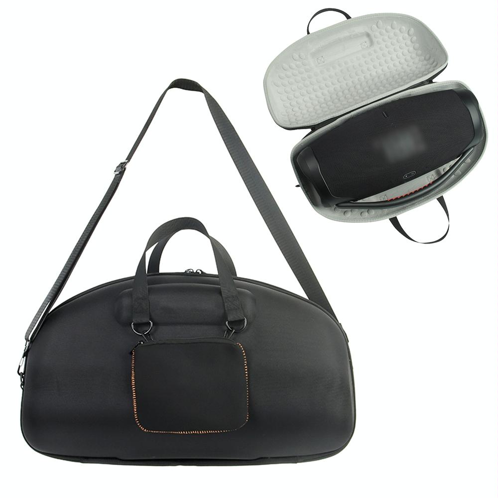 V562-B108879400ADE-202504251517-00 Jbl Boombox 3 Portable Storage Case with Charger Bag - Eva Material - Black + Grey - Image 1