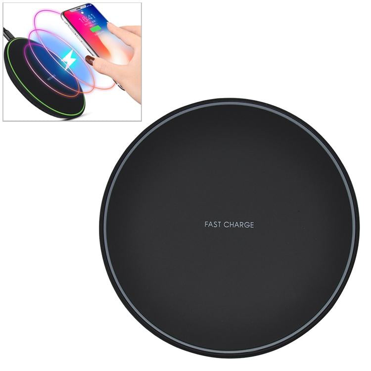 V562-B1446G8PI-202504212026-00 10W Ultra Thin Wireless Charger Black - Image 1