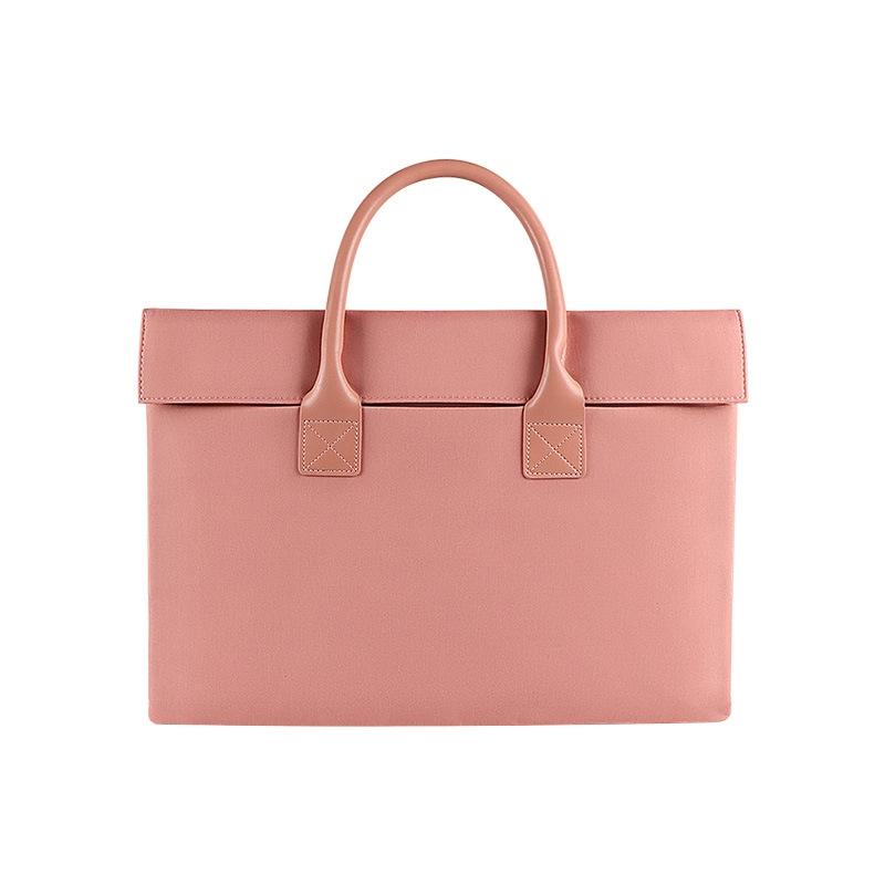 V562-B2025142060DBT-202502281935-00 Portable Waterproof Laptop Case - Fits 14.1-15.4 Inches - Beauty Pink - Image 1