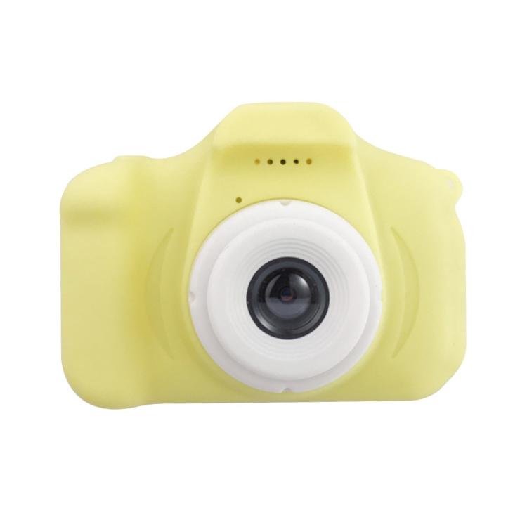 V562-B202852300ADE-202502241645-00 Mini Children Camera with 2.0 Lcd Screen - 800w Single Camera - Yellow - Image 1