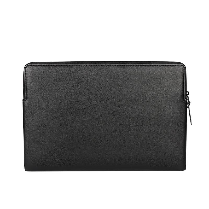 V562-B203667100ADE-202504251806-00 14.1-15.4 Inch Thin and Light Laptop Liner Bag with Pu Material - Black - Image 1