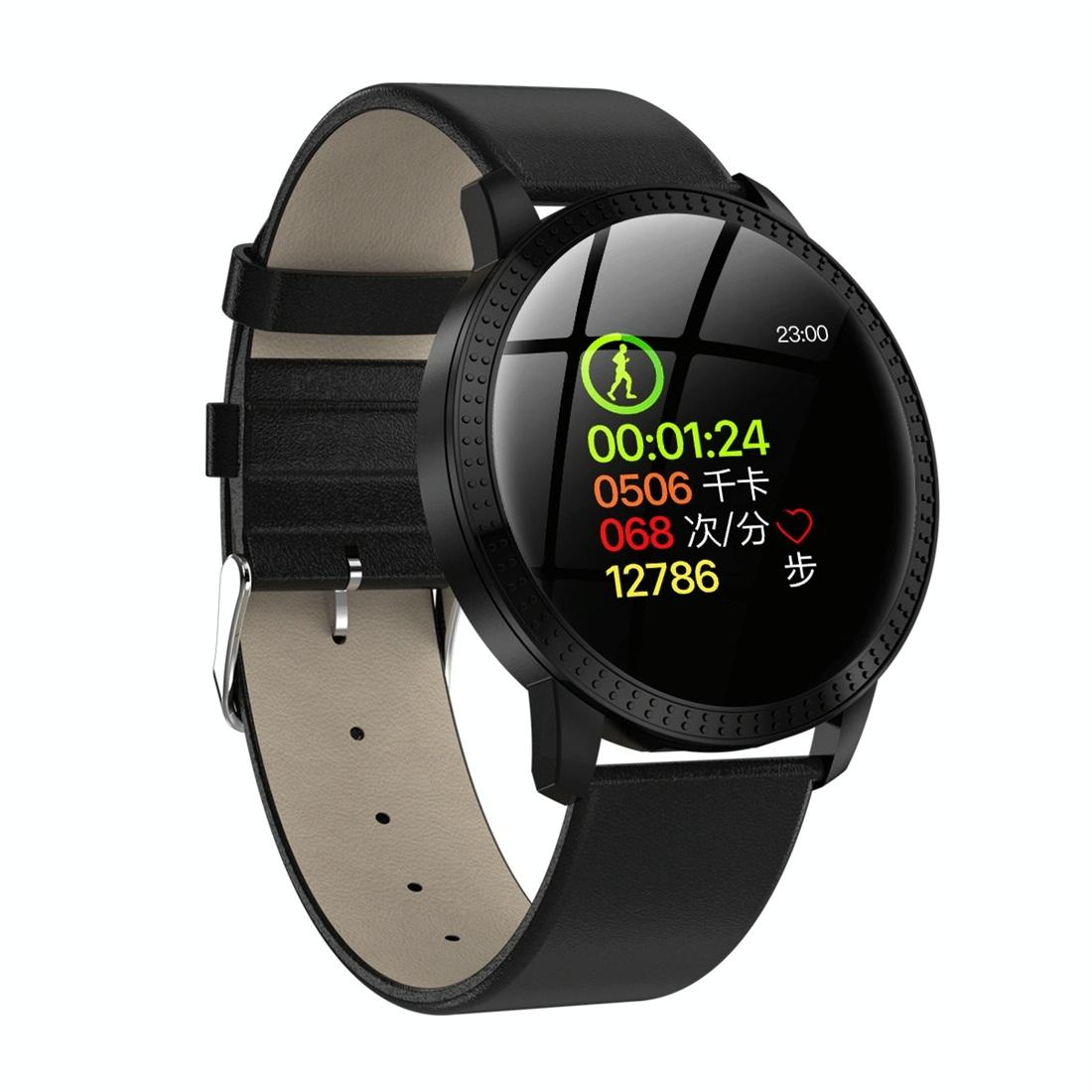 V562-B2325AC-202504252130-00 Waterproof Smartwatch With Colour Screen - Ipx67 - Black - Image 1