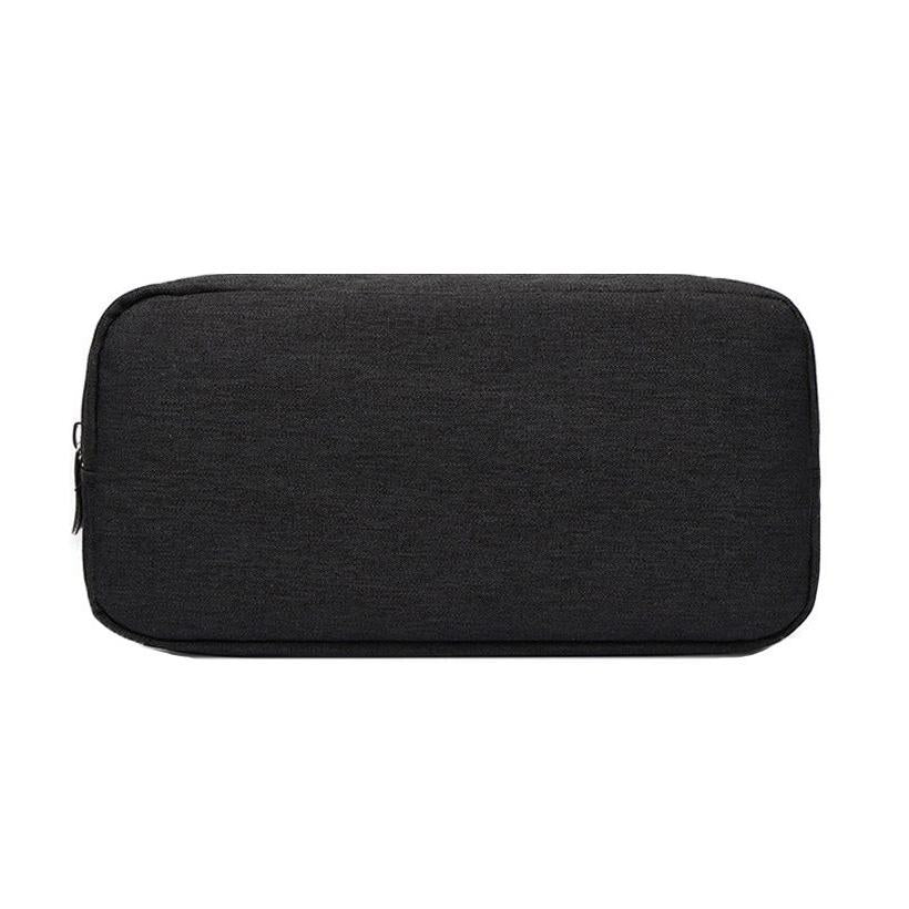 V562-B3936SAS-202503032011-00 Versatile Headphone Charger & Data Cable Storage Bag - 23 x 11.5 x 5.5cm - Black - Image 1