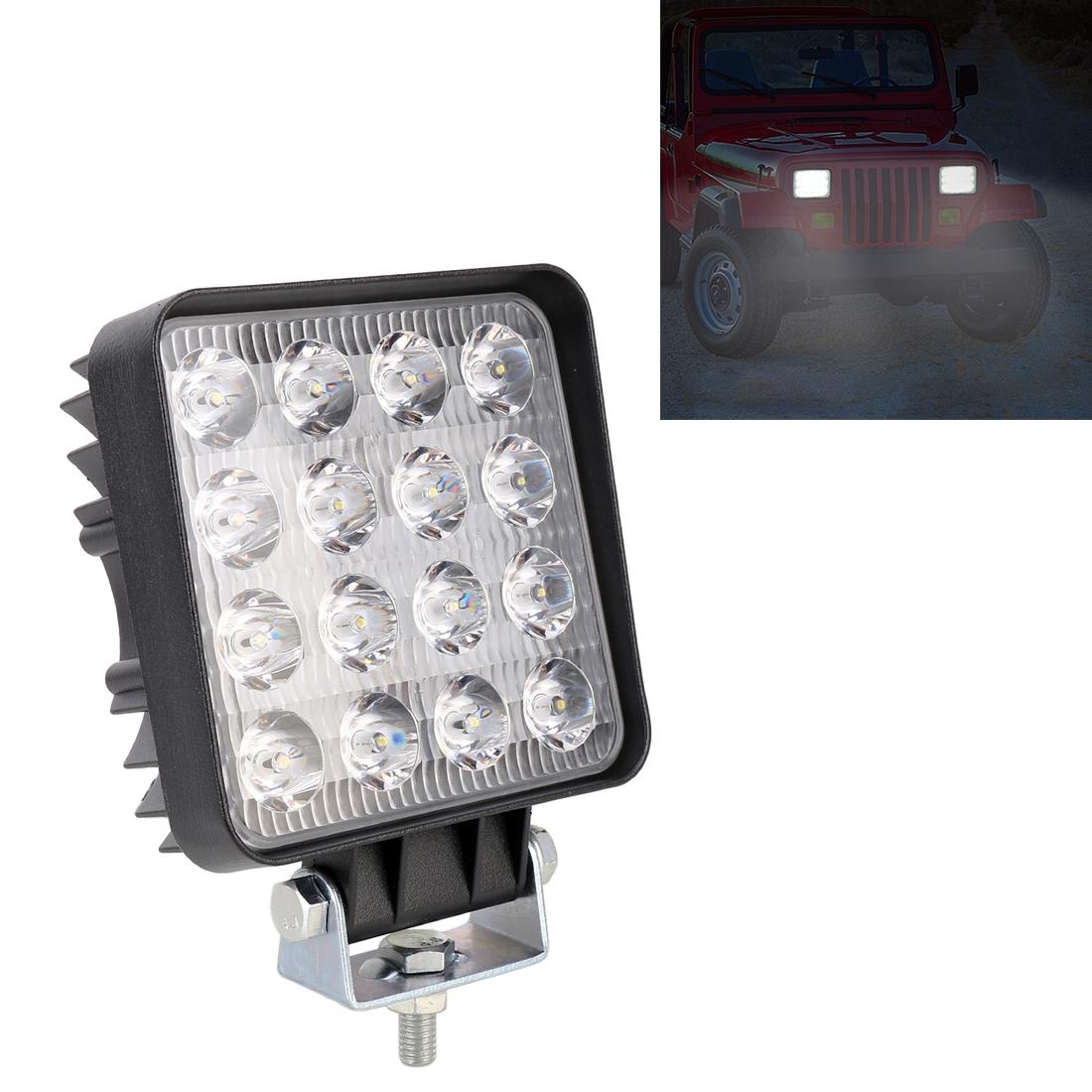 V562-B5250-SMC-S-202503052001-00 48W 4000Lm 16 Led White Light Condenser Engineering Lamp / Waterproof Ip67 Suvs Light Dc 10 - 30V Black - Image 1