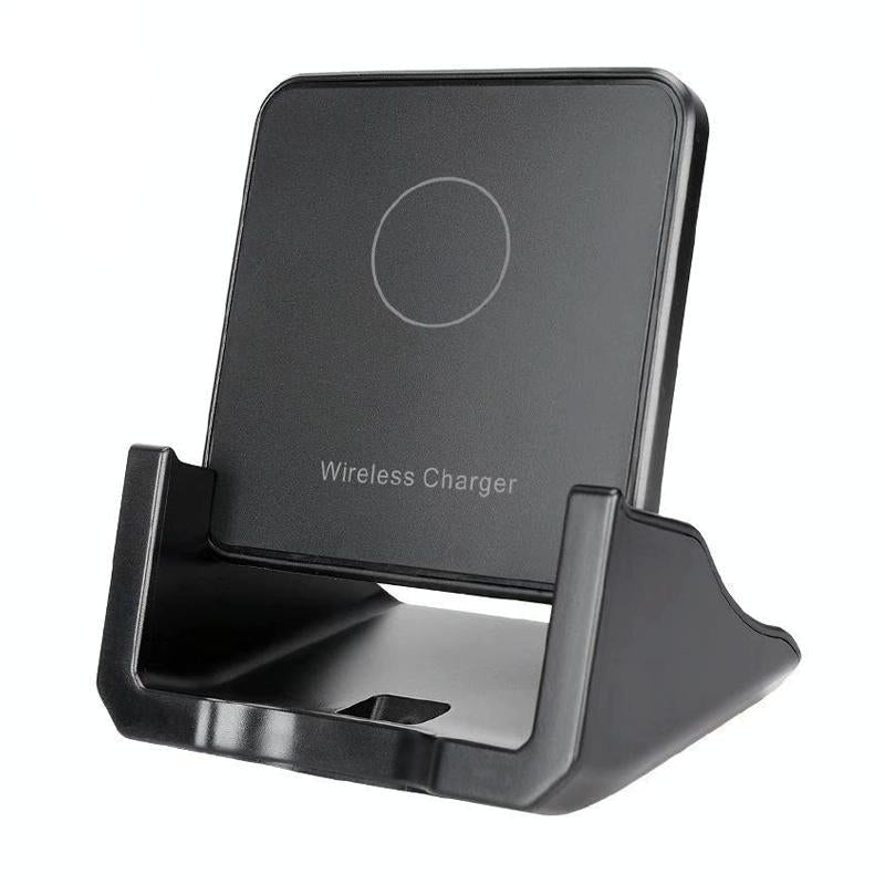 V562-B7405SXPI-202504212043-00 10W Vertical Wireless Charger For Mobile Phones Black - Image 1