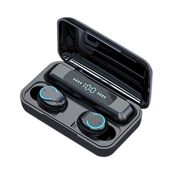 V562-B8232SXPI-202505261838-00 Wireless Noise-cancelling Earbuds with Charging Case - Black - Image 1