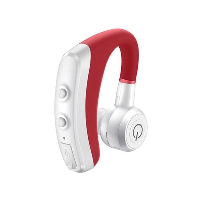 V562-C1000454510DBT-202505231845-00 Wireless Bluetooth 5.0 Earphone with Mic for Car and Phone - Red - Image 1