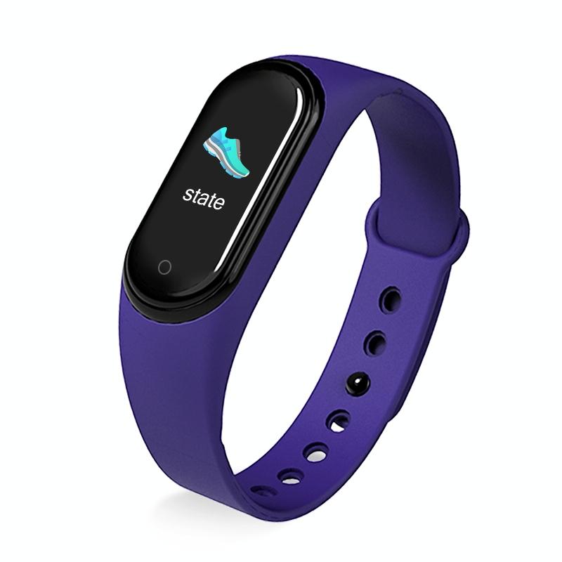 V562-C10093900AYS-202502241710-00 Waterproof Bluetooth Smart Watch With Hr / Bp Monitoring And Colour Screen - Purple - Image 1