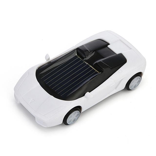 V562-C1013703630DBT-202504291315-00 3-piece Solar Mini Car Racer Toy for Kids - Powered by the Sun - White - Image 1