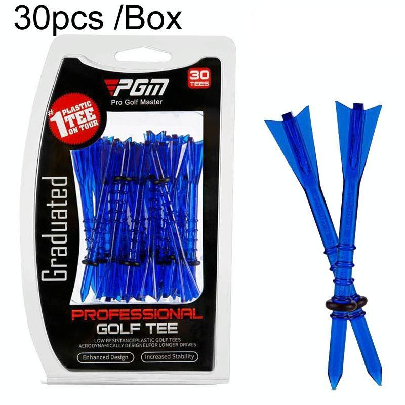 V562-C1014754060DBT-202503041726-00 30 Adjustable Golf Tees with 83mm Height Limit - Set of 30 - Blue - Image 1