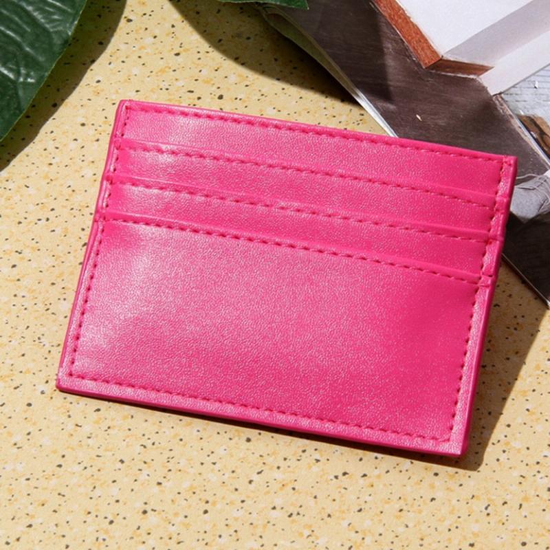 V562-C1031734240DBT-202503280232-00 Multi Card Holder For Men Driver License Bank Cards - Rose Red - Image 1