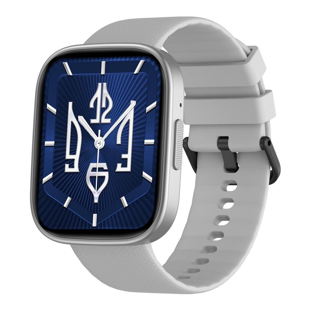 V562-C105221600ADE-202505271210-00 2.15 Inch Ip68 Waterproof Fitness Smart Watch Starlight Silver - Image 1