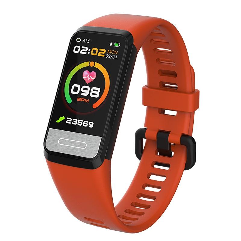 V562-C106452600ADE-202504252205-00 Smart Bracelet With Blood Oxygen Monitoring And Tft Hd Screen - Red - Image 1