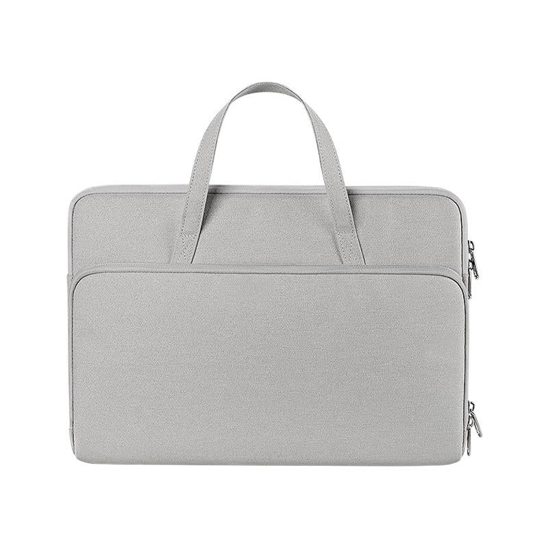 13.3 Inch Waterproof Laptop Bag - Durable and Stylish - Elegant Gray