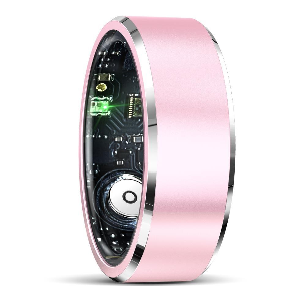 V562-C106896200AYS-202504281821-00 Smart Ring For Health Monitoring & Multiple Sports - R5 Size 9 - Pink - Image 1