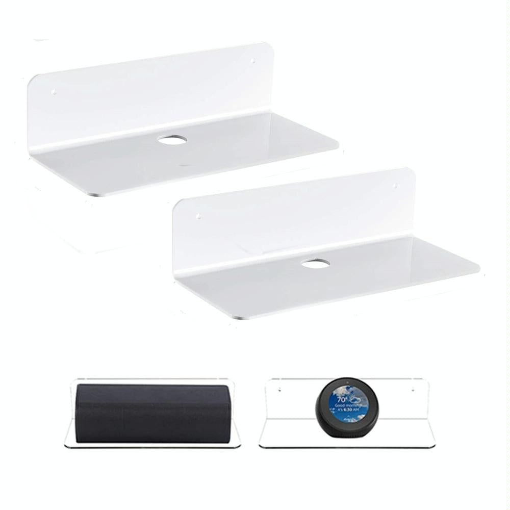 V562-C1081961060DBT-202505231522-00 Set of 2 Wall Mounts for Speakers and Surveillance Cameras - White - Image 1