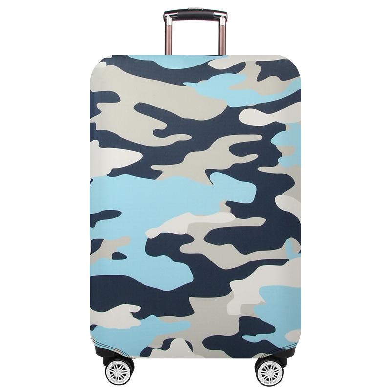 V562-C2039543060DBT-202502281725-00 Protective Dustproof Cover for Travel Trolley Suitcase - Medium Size - Camouflage 3 - Image 1