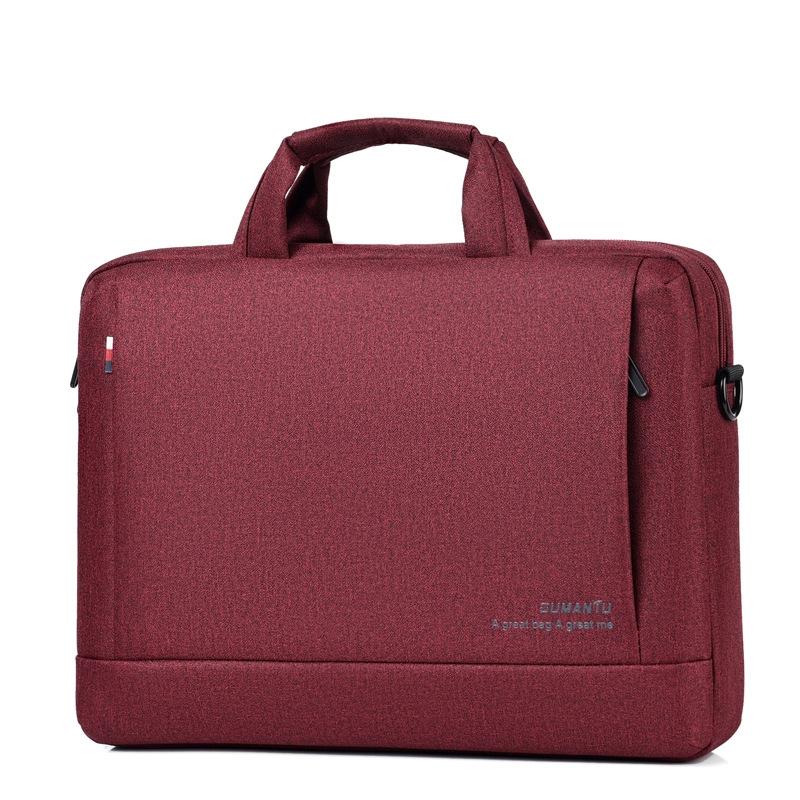 V562-C2077903060DBT-202502282230-00 14 Oxford Cloth Laptop Backpack for Event - 020 - Wine Red - Image 1