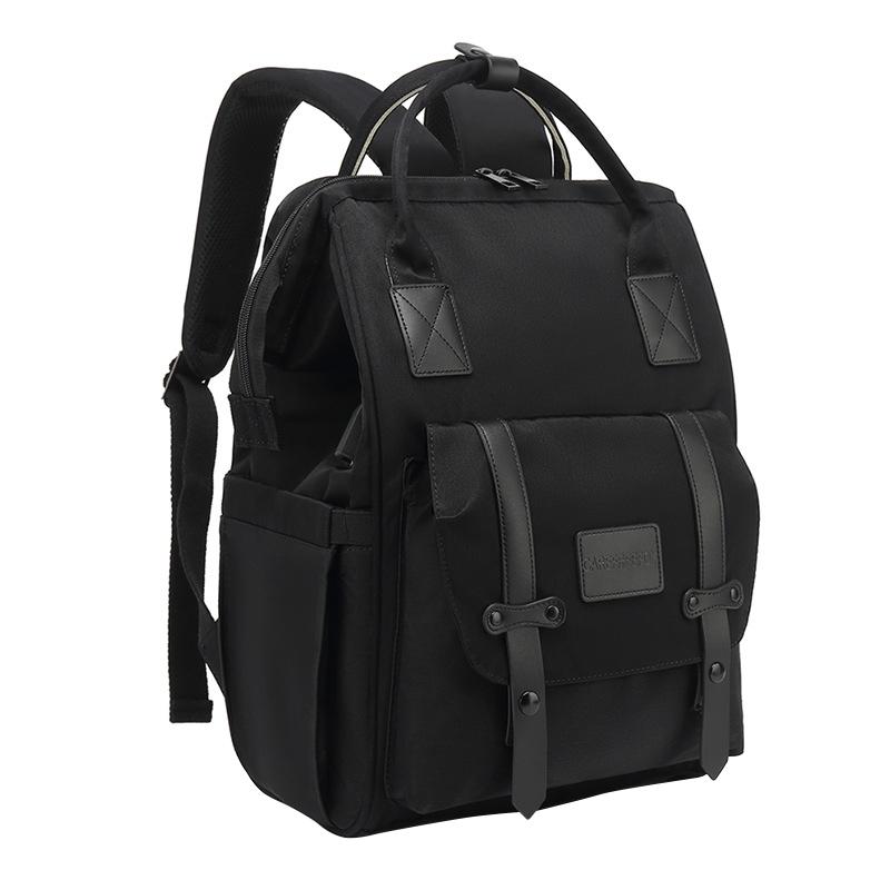 V562-C303274500ADE-202504251646-00 Convertible Diaper Bag Backpack for Baby Care - Black - Image 1