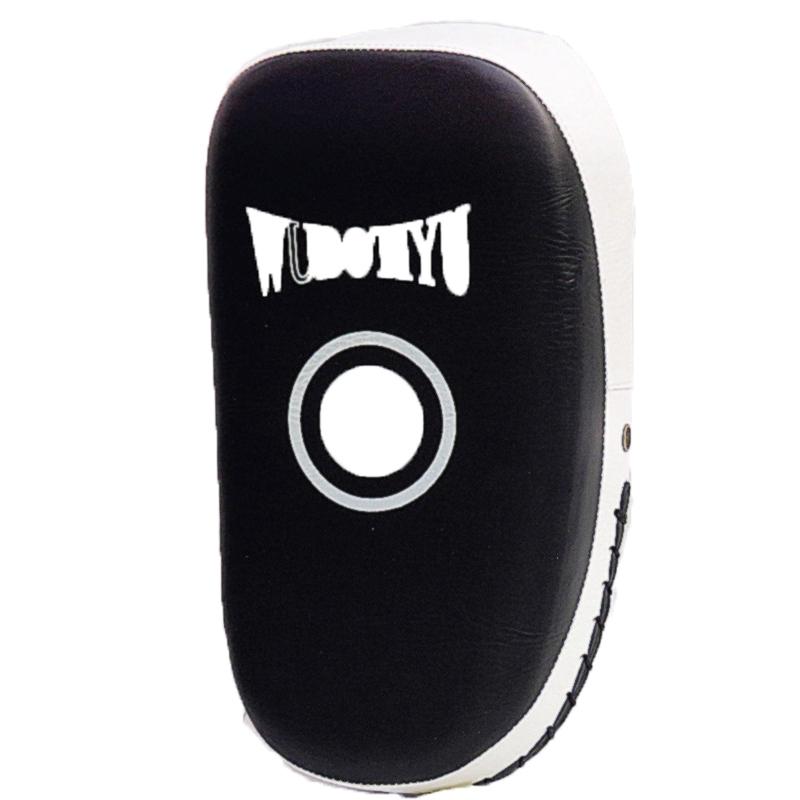 V562-D1031461950DBT-202503072120-00 Thickened Professional Taekwondo Foot Target For Boxing And Sanda Training - Wb White Edge - Image 1