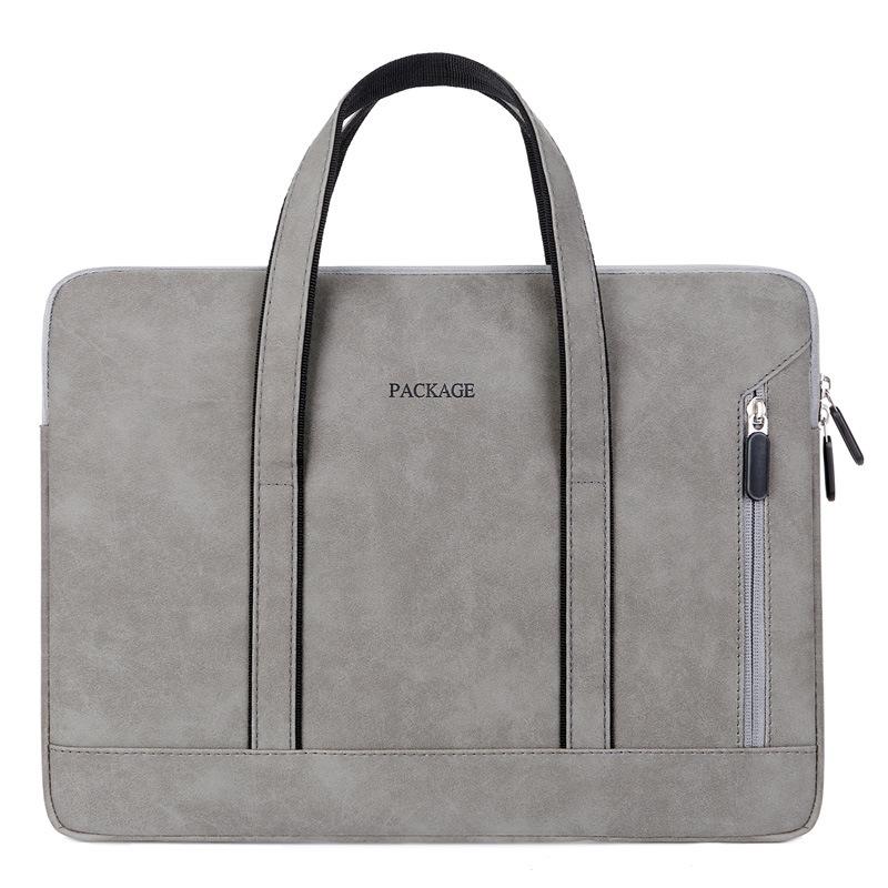 V562-D1031812060DBT-202502282241-00 13 / 13.3 Inch Q5 Laptop Liner Bag - Waterproof & Wear-resistant - Light Gray - Image 1