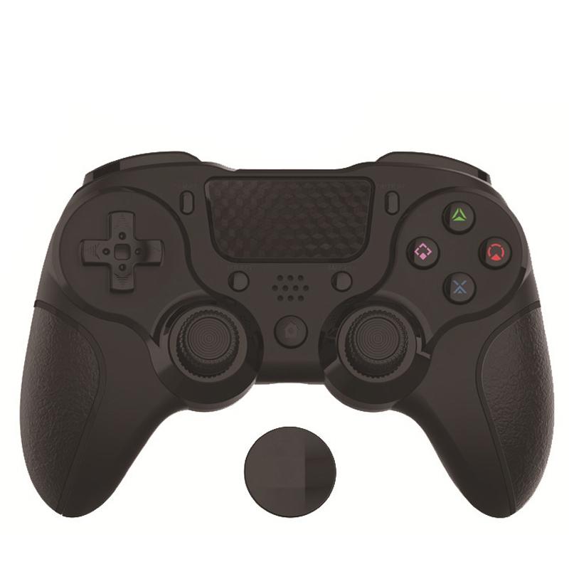 V562-D1048461060DBT-202504181951-00 Bluetooth Gamepad for Ps4 Pro with Dual Vibration and Six-axis Control - Black - Image 1