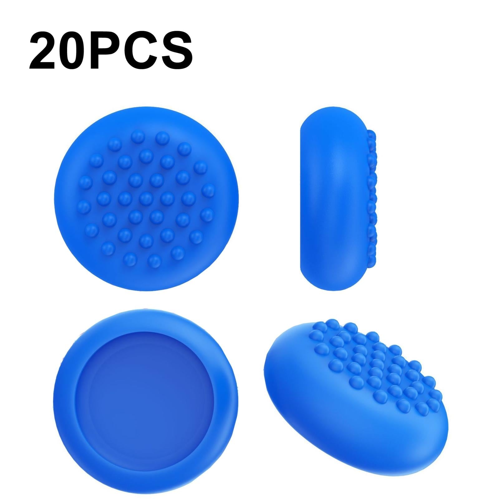 V562-D1092582060DBT-202503052040-00 20-piece Silicone Vr Handle Covers for Meta Quest 2 - Enhance your Gaming Experience - Blue - Image 1