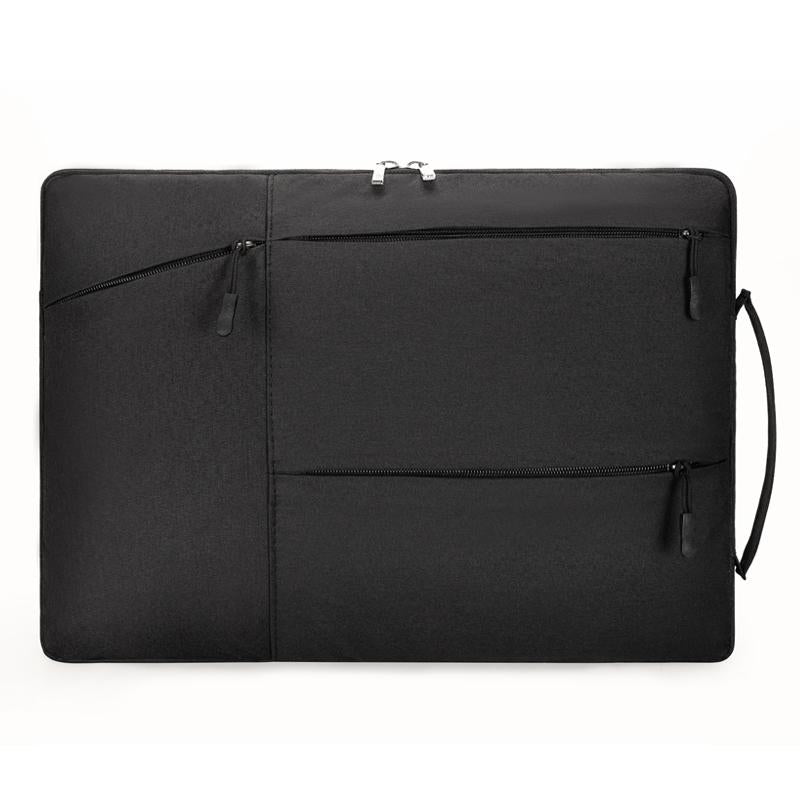 V562-D301383300ADE-202504022011-00 Portable Laptop Handbag - Fits 15.6-17 Inch - Casual Design - Black - Image 1