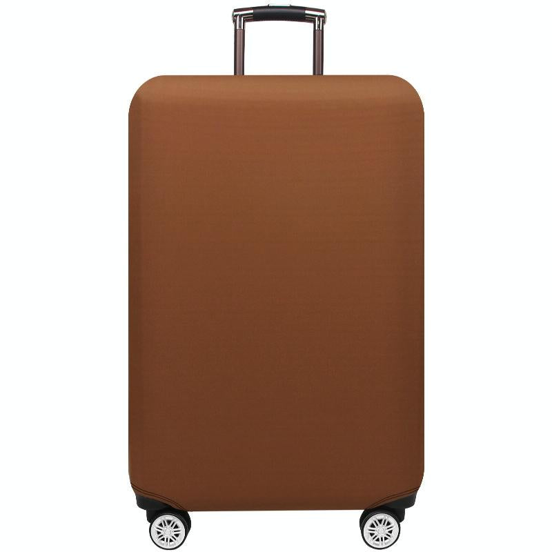 V562-D4021692060DBT-202502281626-00 Xl Thickened Stretch Luggage Cover - Dust-proof & Wear-resistant - Coffee - Image 1