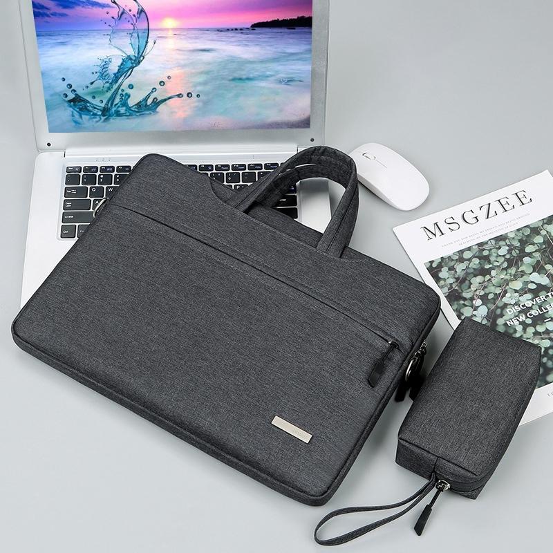 V562-D407722300ADE-202502281836-00 14 Inch Inner Bag with Power for Handbag or Laptop - Black - Image 1